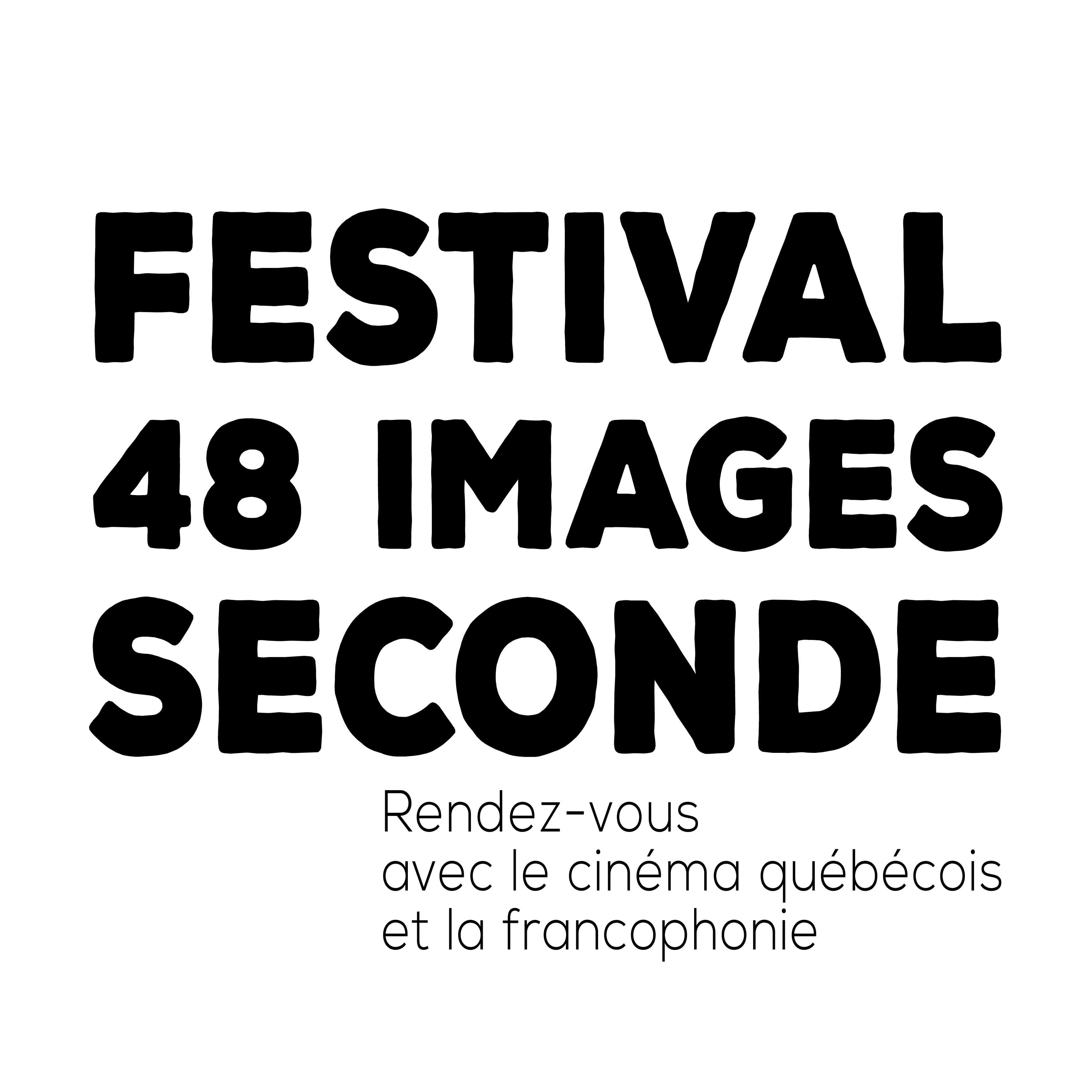 Logo festival banniere noir