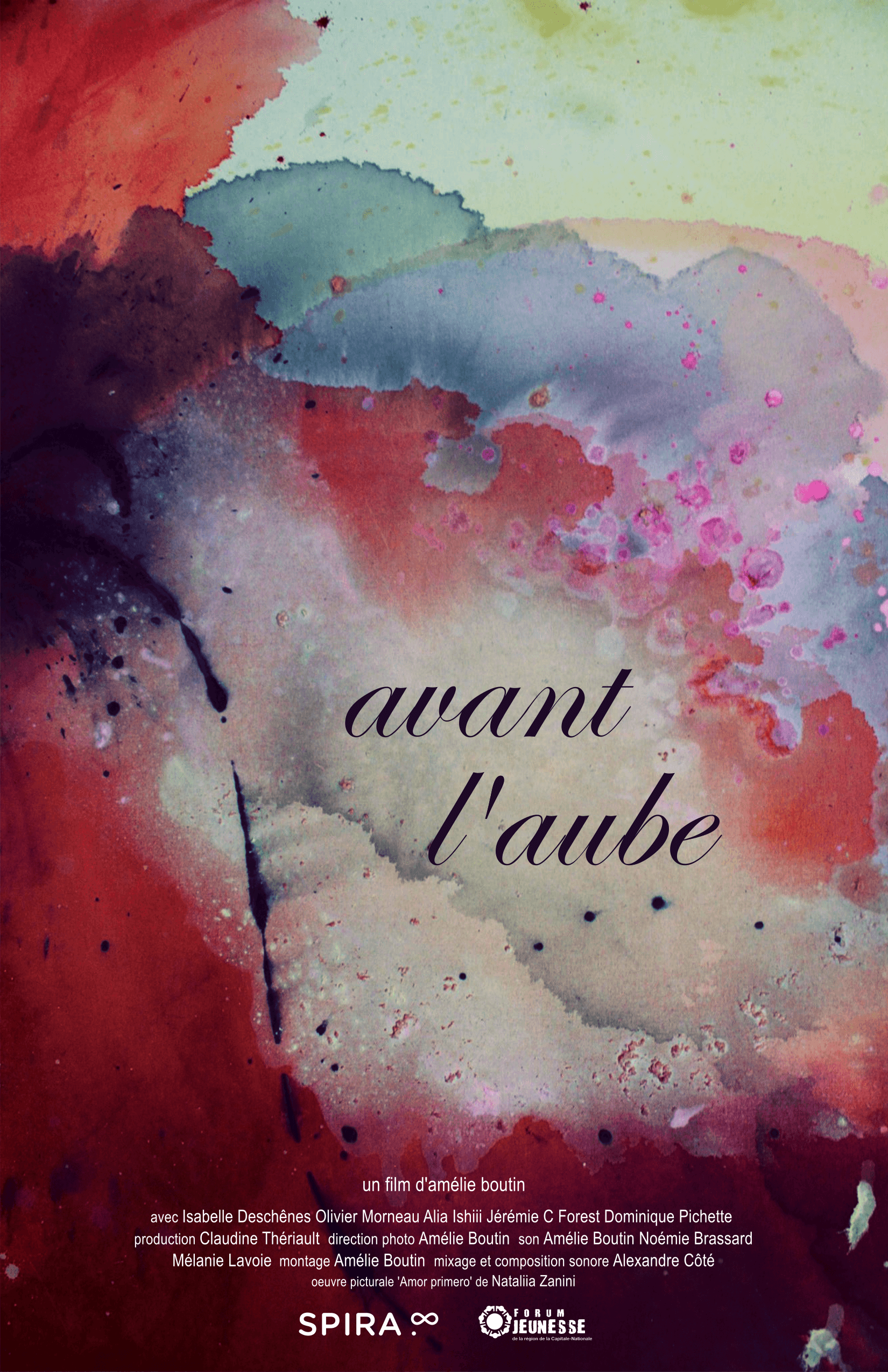 Galerie de photos -  Avant l'aube Amélie Boutin 2016